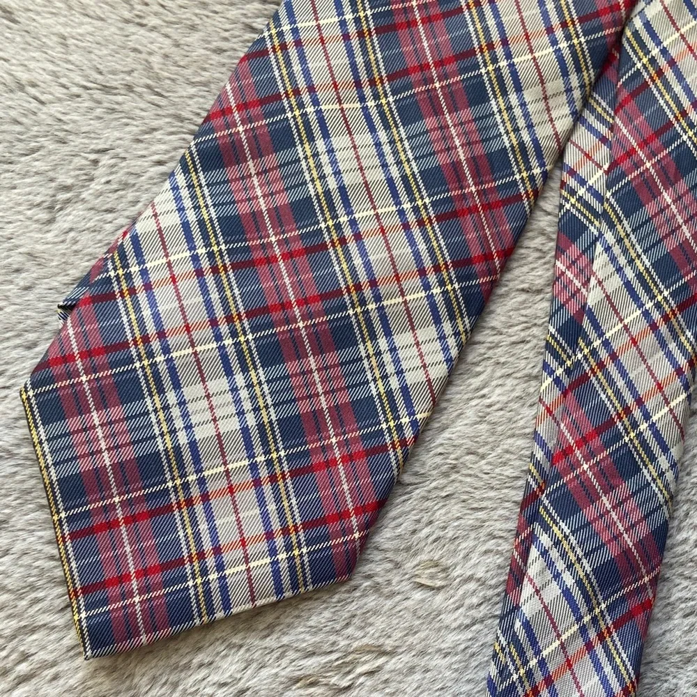 Brooks‎ Brothers Pure Silk Classic Plaid Tie